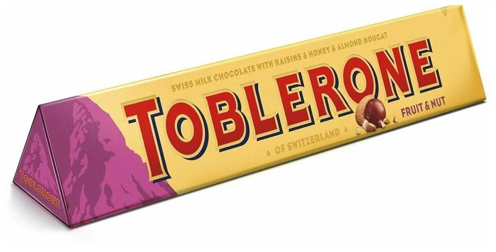 Toblerone Fruit & Nut 100 г