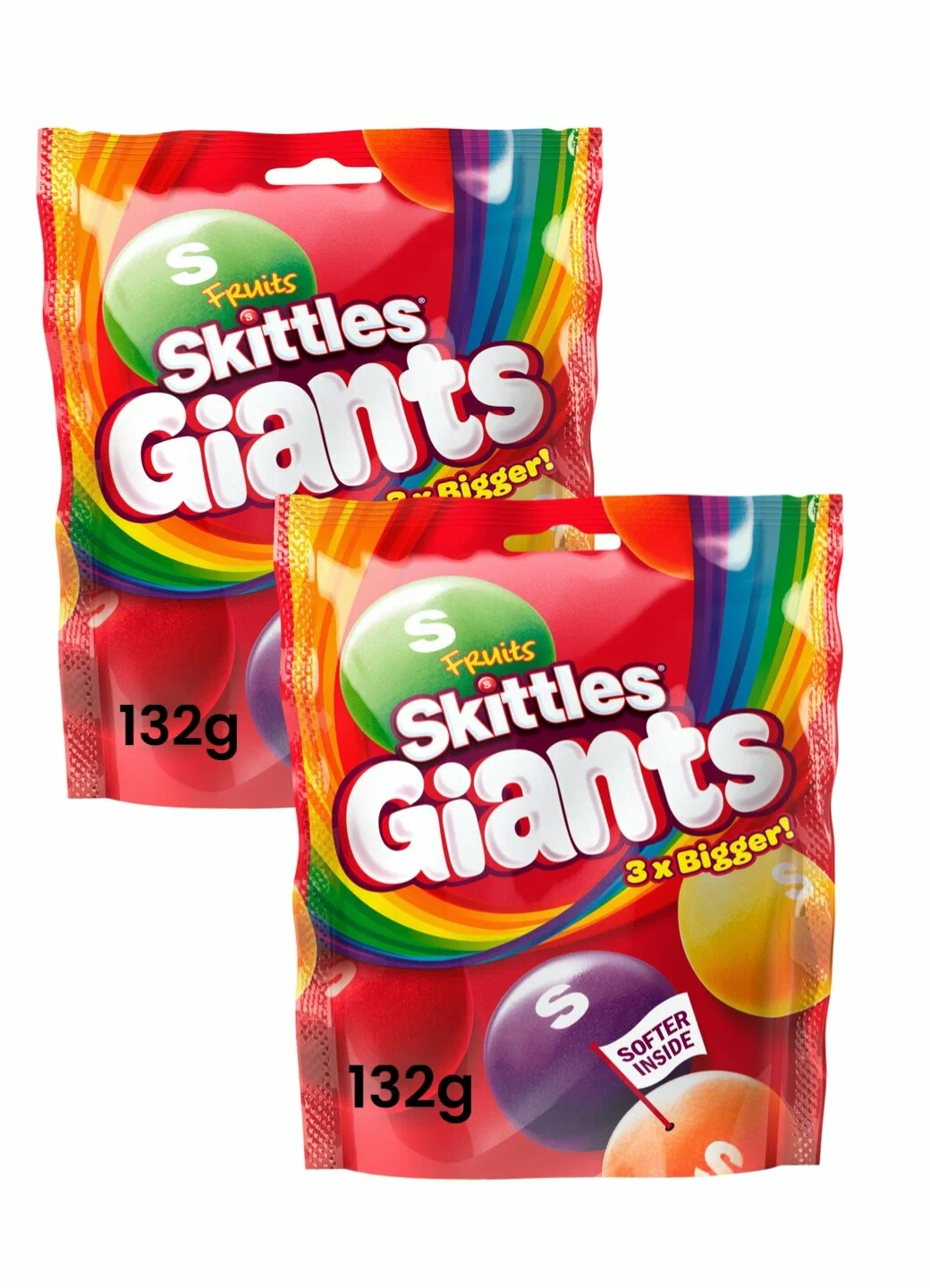 Skittles Crazy Sour Giants 132 г