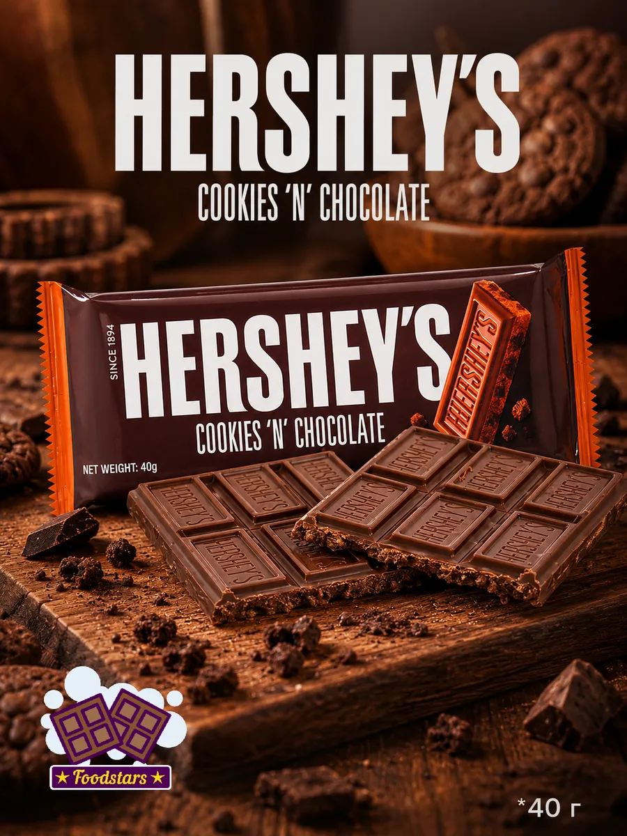 Hershey's Cookies 'N' Chocolate 40 г