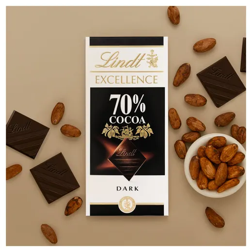 Lindt Excellence 70% Cocoa 100 г